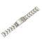 Metal bracelet with clasp