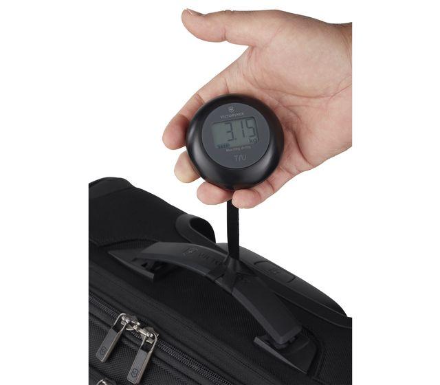 Battery-Free Portable Luggage Weighing Scale, Black