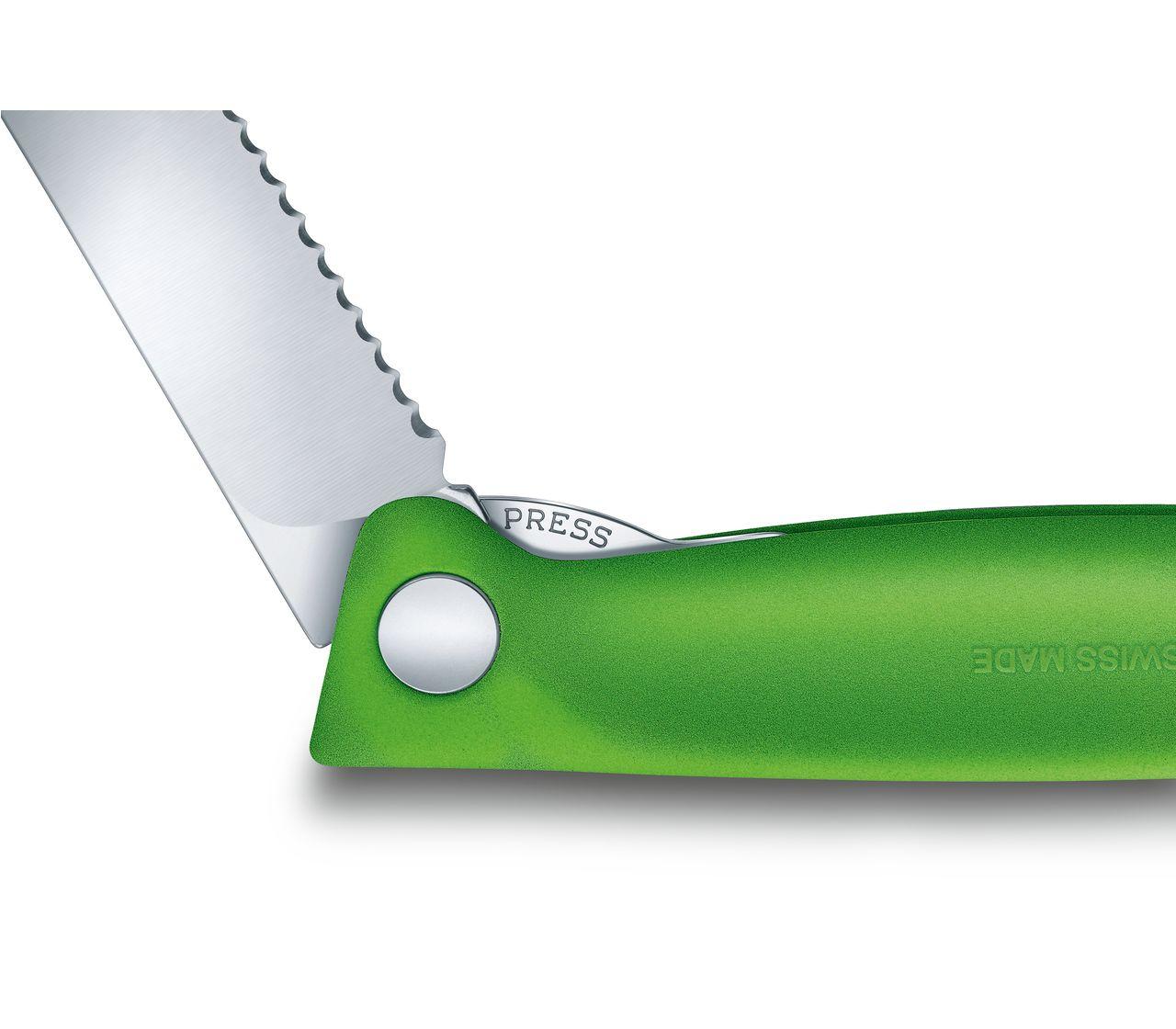 Victorinox Couteau d'office pliant Swiss Classic en vert - 6.7836.F4B