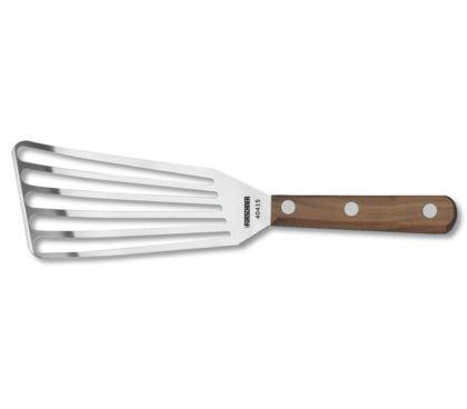 BBQ Accessories Slotted Fish Turner Wood
