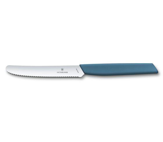 Victorinox Coltello da tavola e pomodoro Swiss Modern in cornflower-blue -  6.9006.11W2