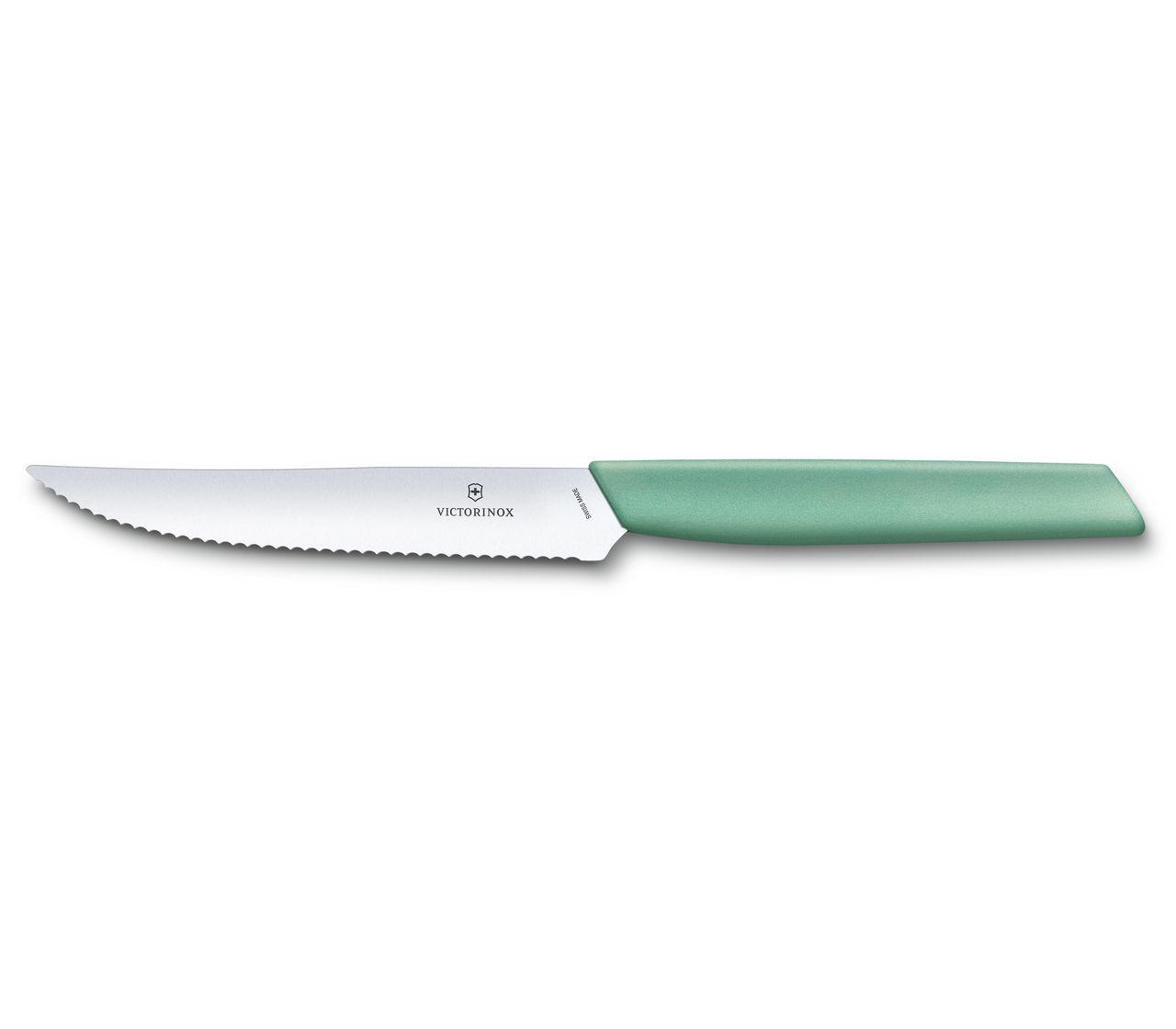 Victorinox Straight and Wavy Edge Paring Knife Set - Green
