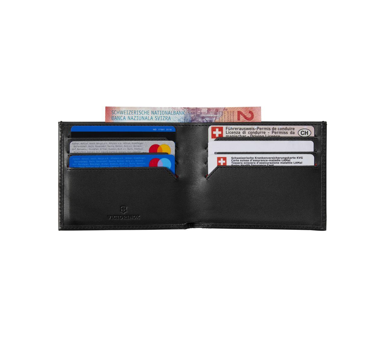 Victorinox Altius Alox Bi-Fold Wallet - Black - 0