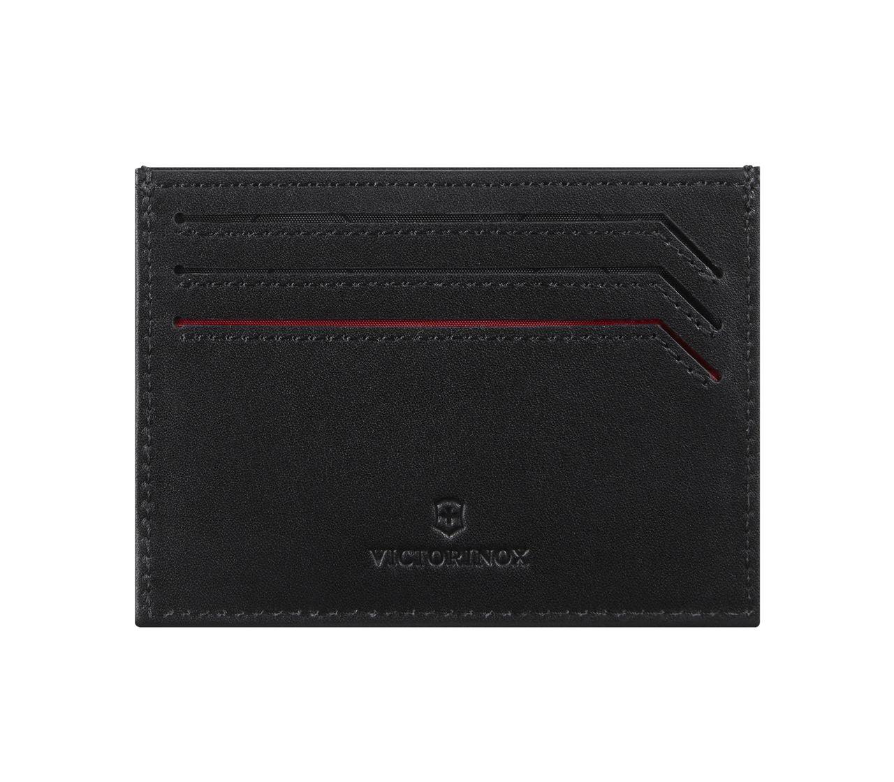 Victorinox Leather Credit Card Sleeve Holder Slim Leather Wallet handmade 