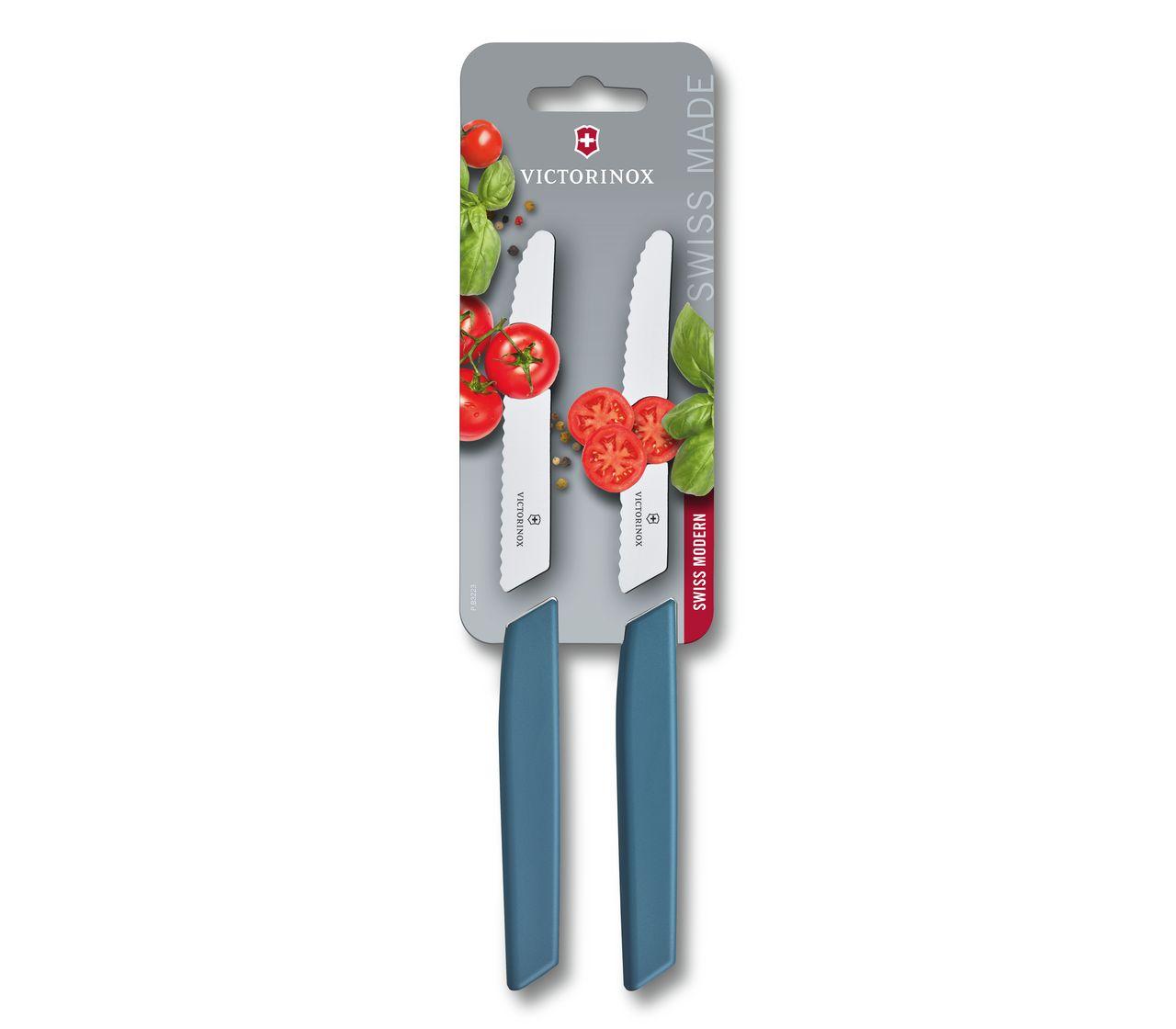 Swiss Modern Tomato and Table Knife Set, 2 pieces-6.9006.11W2B