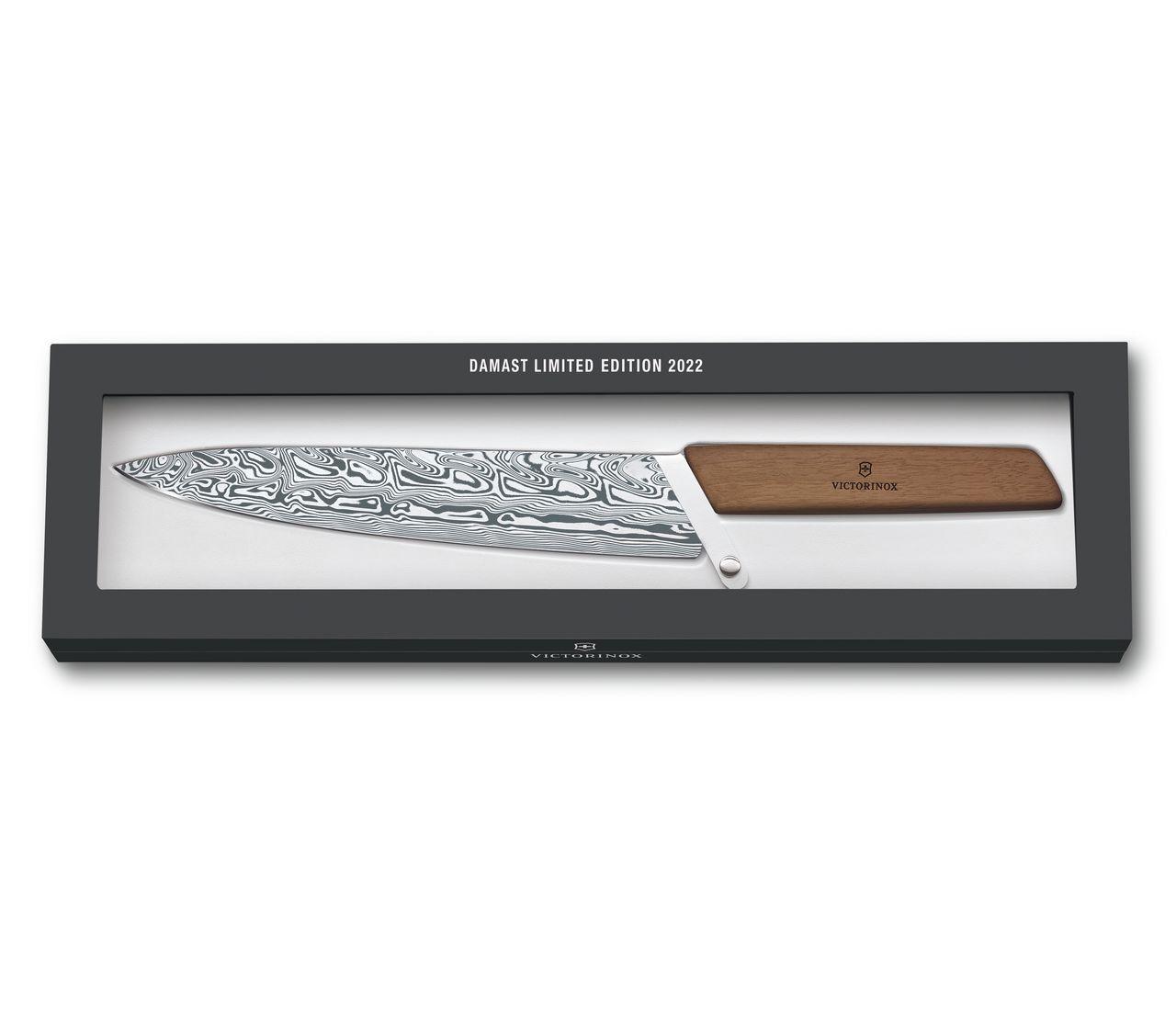 Swiss Modern Carving Knife Damast Limited Edition 2022-6.9010.22J22