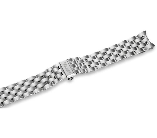 Metal bracelet with clasp-004447