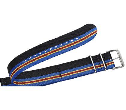 Victorinox Blue fabric strap with buckle in 0 mm - 005543