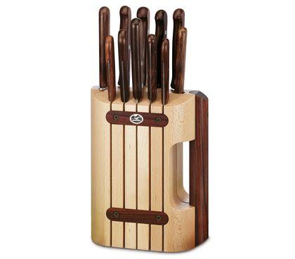 Wood Cutlery Block, 11 pieces