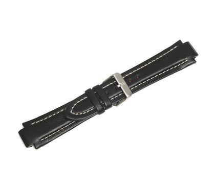 Black leather strap with buckle Peak II Large