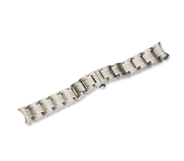 Metal bracelet with clasp-004559