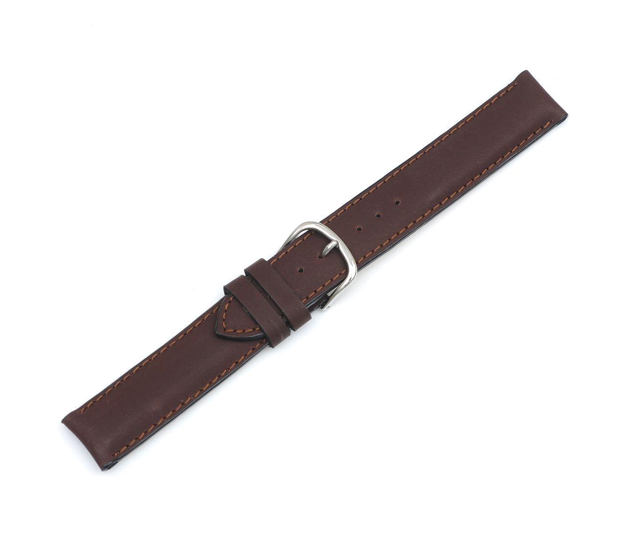 Victorinox Cavalry Large - Burgundy Brown Leather Strap with buckle ...