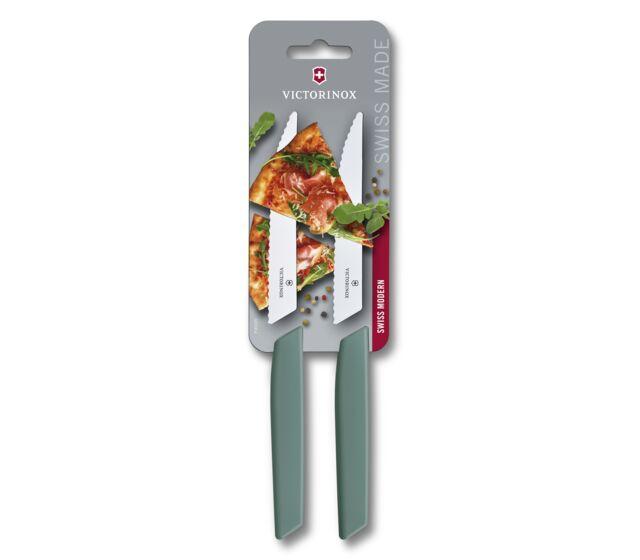 Swiss Modern Steak Knife Set, 2 pieces-6.9006.12W43B