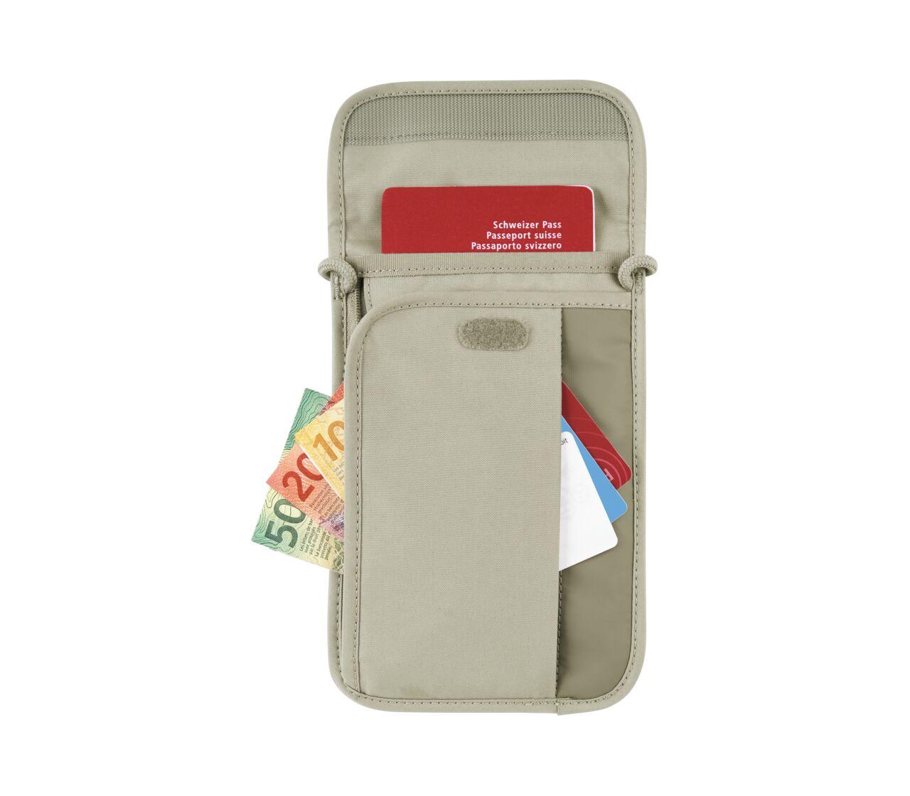 Travel Essentials Security Neck Pouch-653379