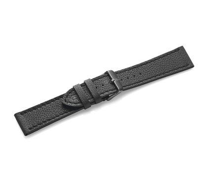 Leather strap with buckle