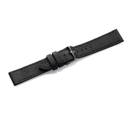 Leather strap with buckle