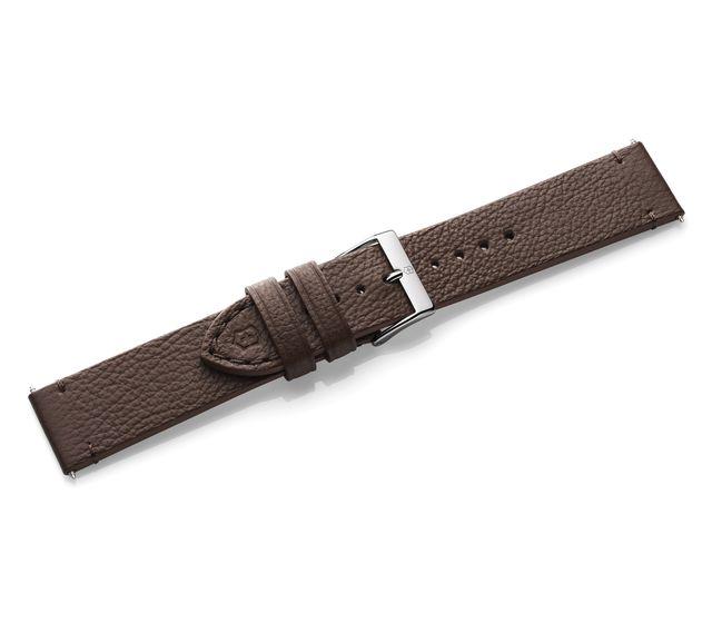 Brown leather strap with buckle-005686