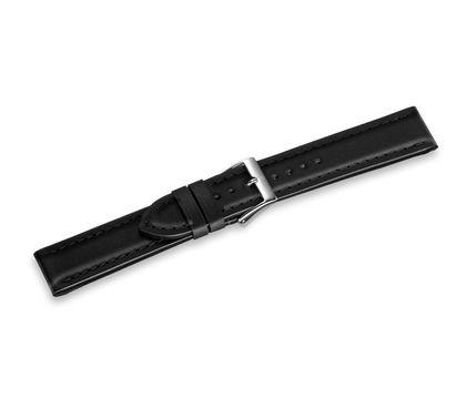 Black leather strap with buckle