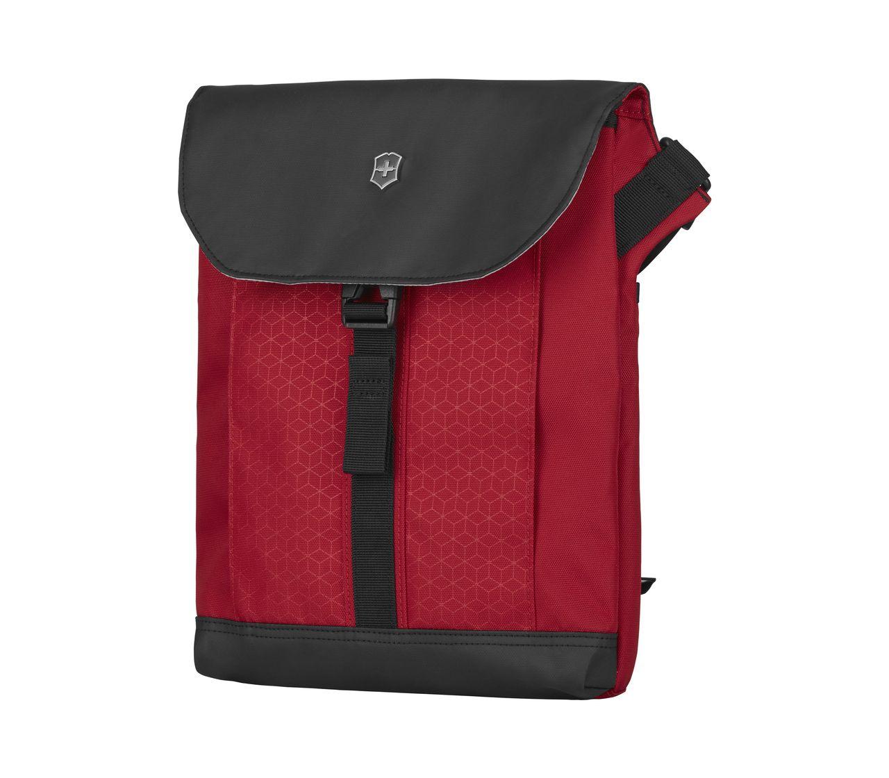 Cosmic Thaw, thaw, frost thaw Morse code Victorinox Altmont Original Flapover Digital Bag in red - 606753