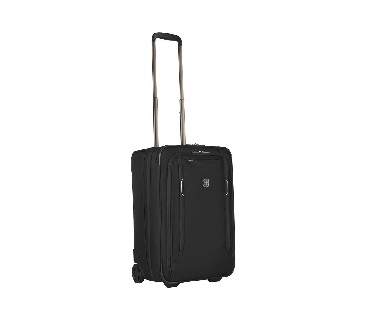 victorinox werks 6 0 2 wheel softside frequent flyer carry on in black 606687