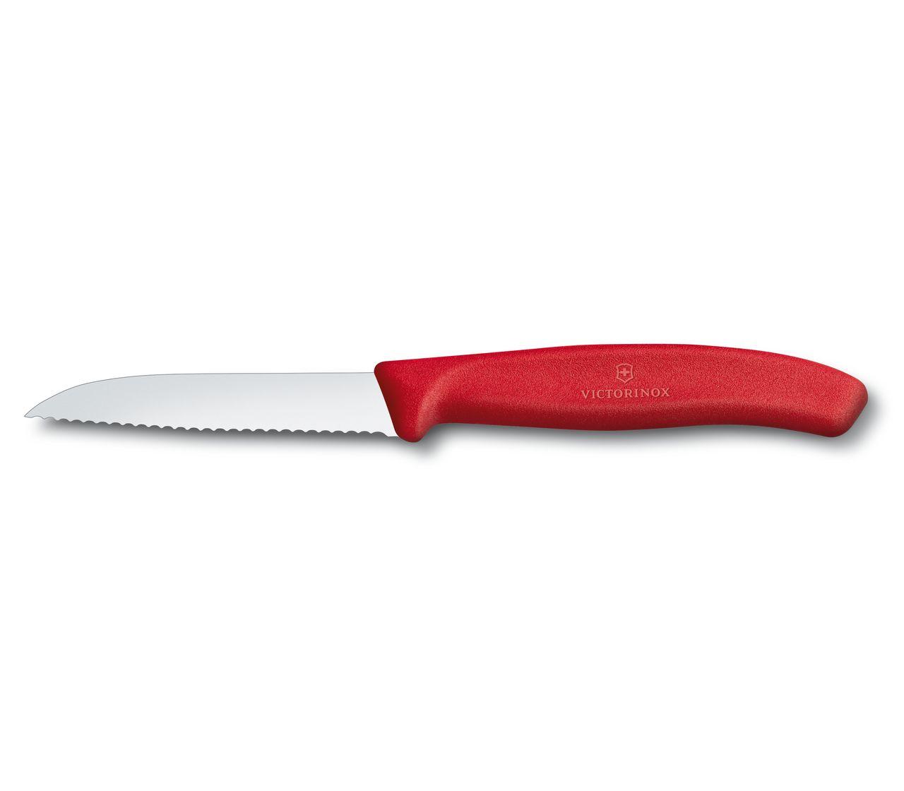 Victorinox 6pc Paring Knife Set 6 Piece | Red