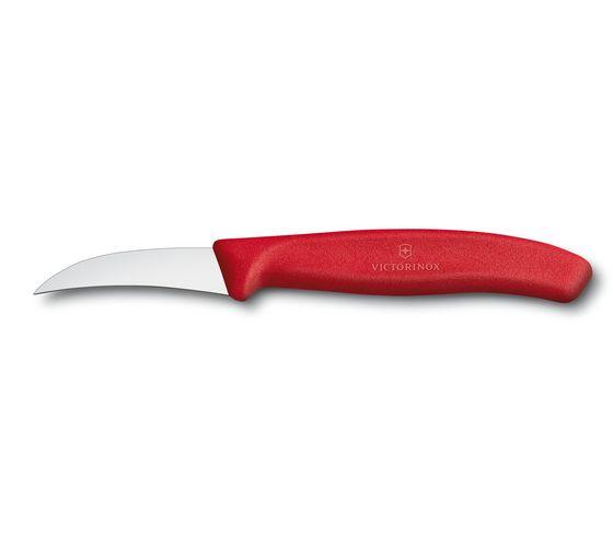 Victorinox  Swiss Army 57611 3¼'' Paring Knife - Red / Wavy / Sheath