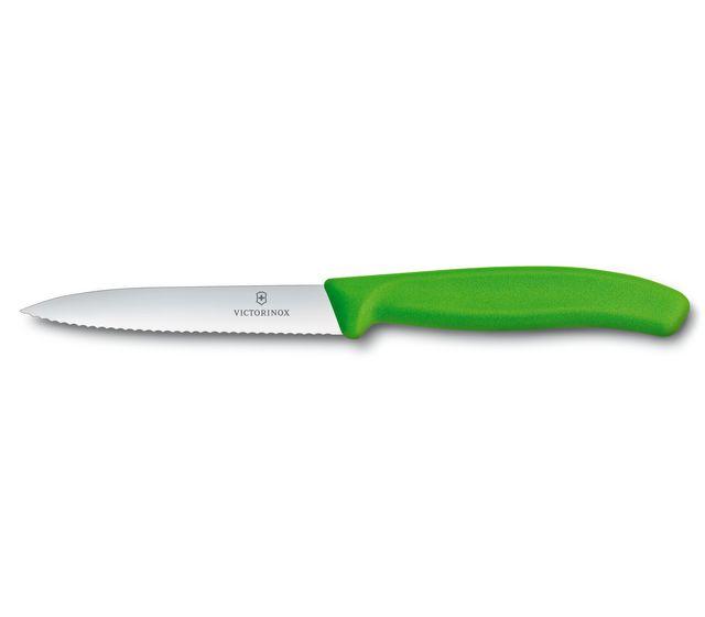 VICTORINOX Swiss Classic BRACCI coltello per verdure d'onda di vetro smerigliato COLTELLO VERDE 