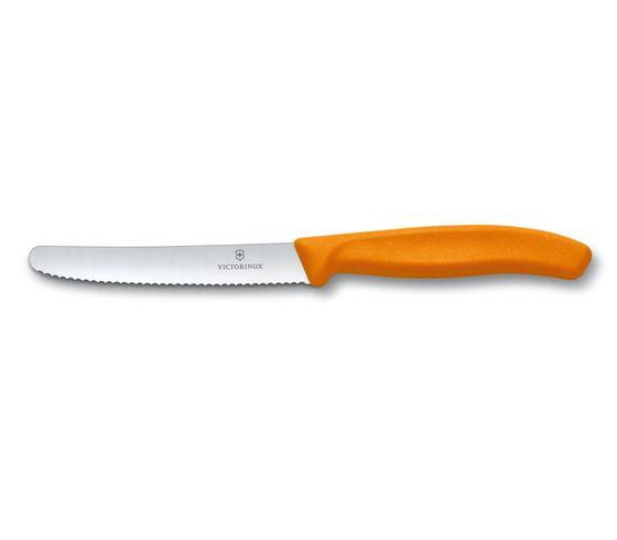 Victorinox Coltello da tavola e da pomodoro Swiss Classic in Arancione -  6.7836.L119