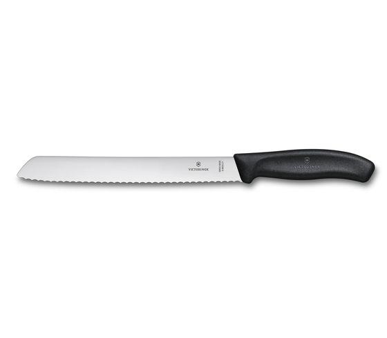 Serrated Edge 6.8633.21B 8in Victorinox Swiss Classic 21cm Slant Bread Knife 