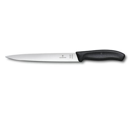 Victorinox SwissClassic 6.8083.20G cuchillo de chef con hoyuelos 20 cm,  negro