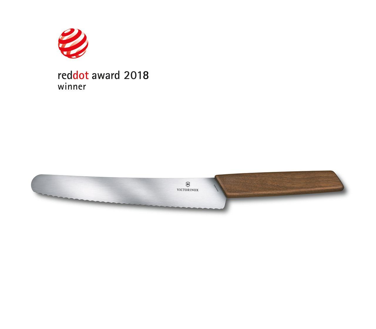 Swiss Modern Bread and Pastry Knife-6.9070.22WG