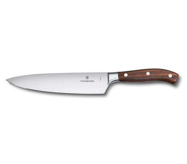 Victorinox 7.7400.20G Couteau de chef, Acier Inoxydable, Brun, 30 x 5 x 5  cm : : Cuisine et Maison