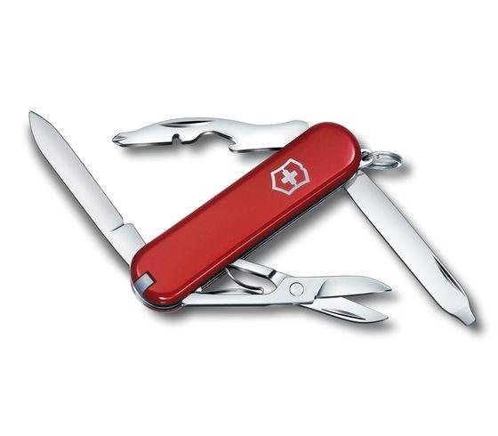  Victorinox Swiss Army Minichamp Pocket Knife, Red