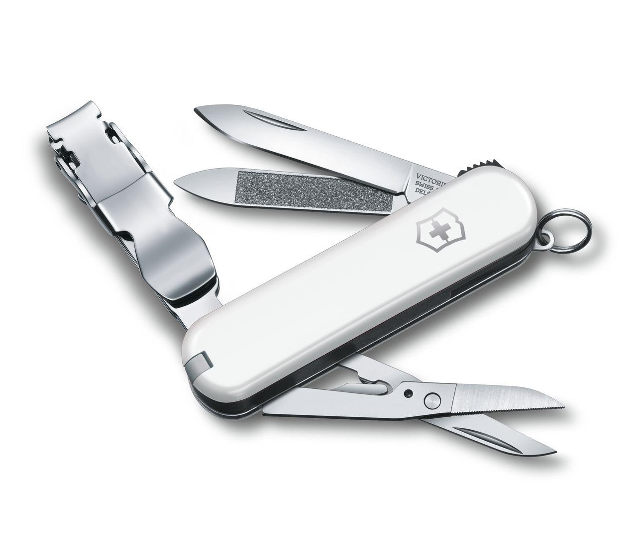 Victorinox Nail Clip 580 Swiss Army Knife White 0.6463 - Blade HQ