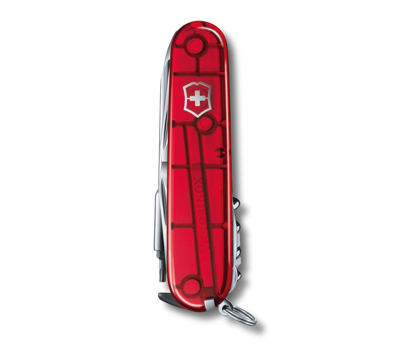 Victorinox Cyber Tool L in red transparent - 1.7775.T