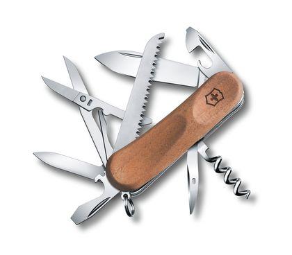 Victorinox Huntsman, Swiss pocket knife, Wood 1.3711.63
