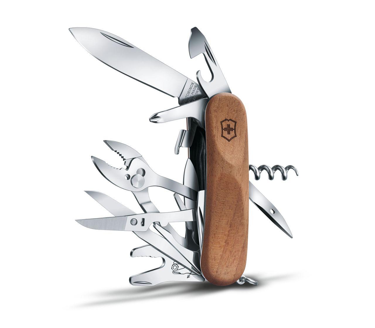 Victorinox Wood 5.1050.3G 3-piece knife set, maple