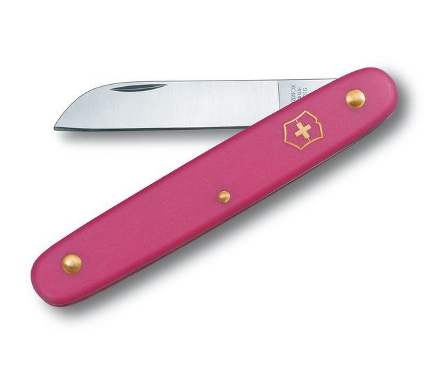 Victorinox schweizer Taschen Messer Blumenmesser Gärtner gerade Klinge 3.9050 
