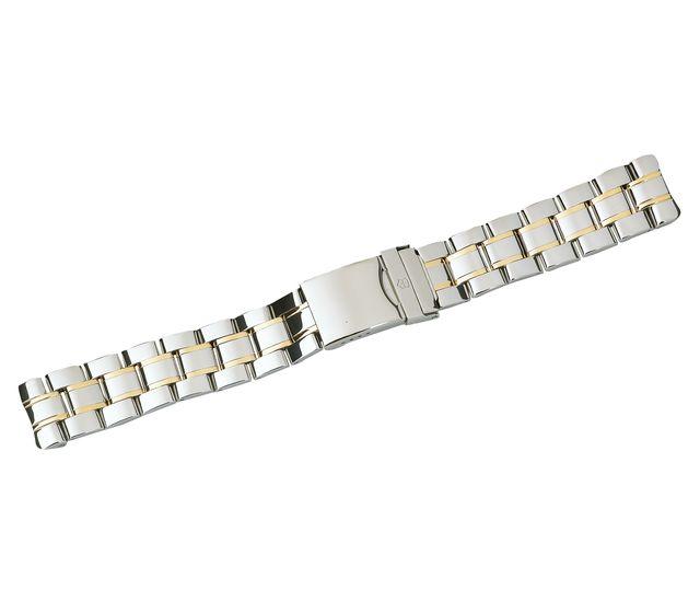 Officer's 1884 - Two-tone Bracelet with Clasp-002043