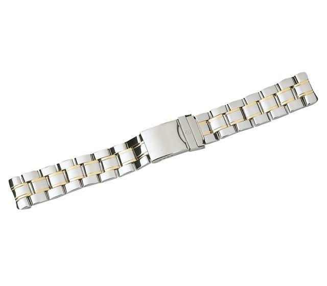 Officer's 1884 - Two-tone Bracelet with Clasp-001839