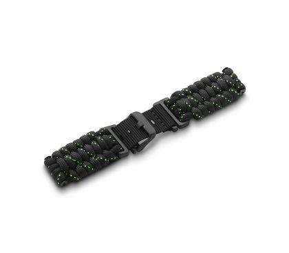 Blackmint paracord strap with buckle