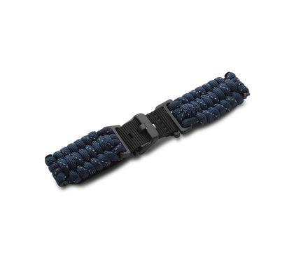Blue Paracord  strap with buckle