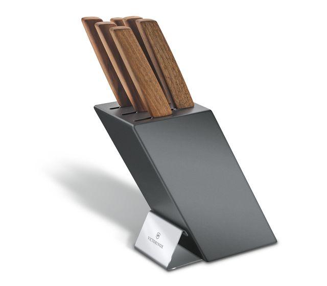 Victorinox Bloc porte-couteaux Swiss Classic, 9 pièces en noir - 6.7193.9