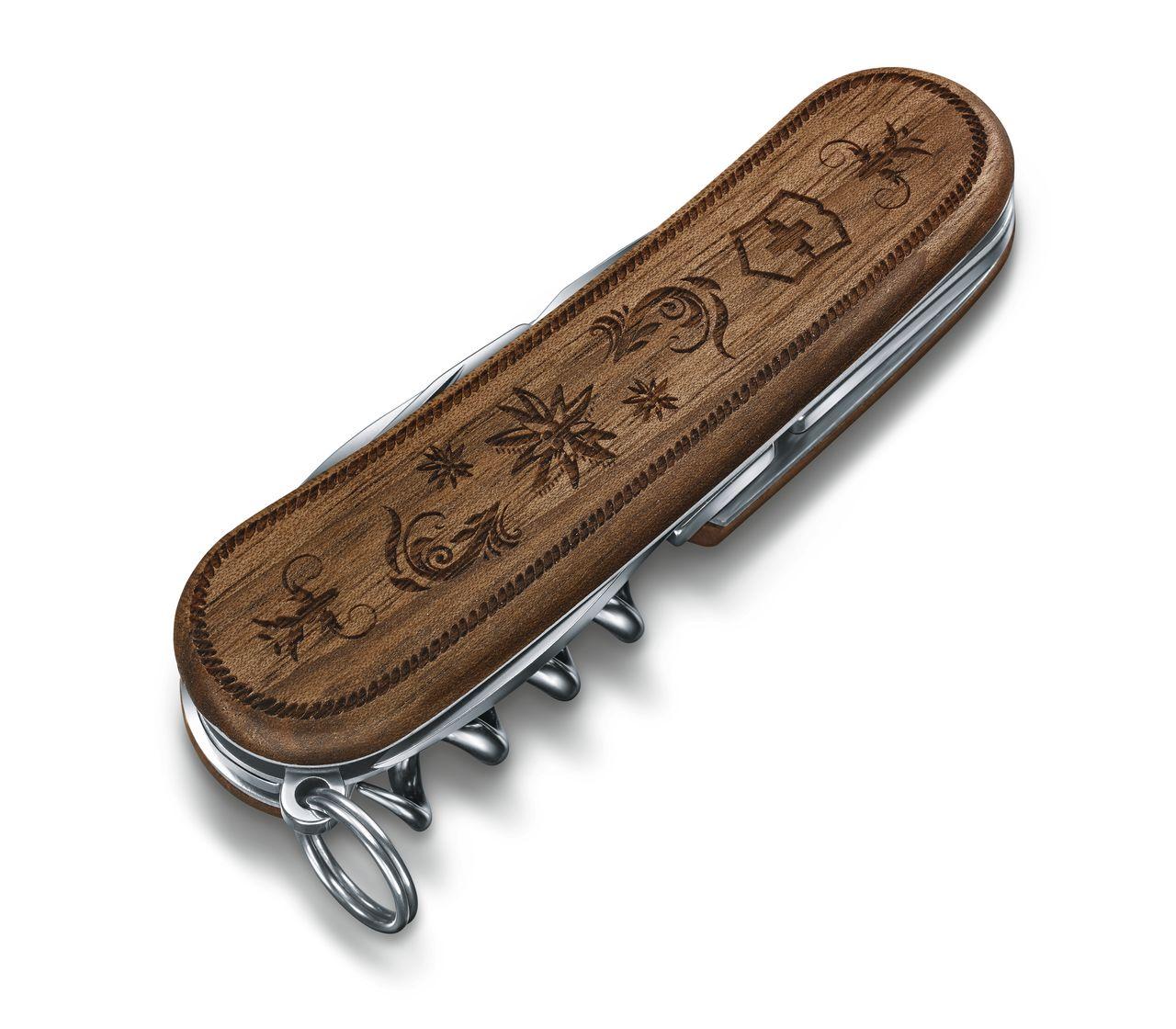 swiss army evolution wood