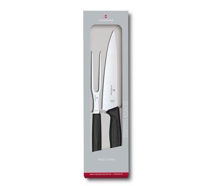 Victorinox Soporte para cuchillos Swiss Classic, 9 piezas en negro