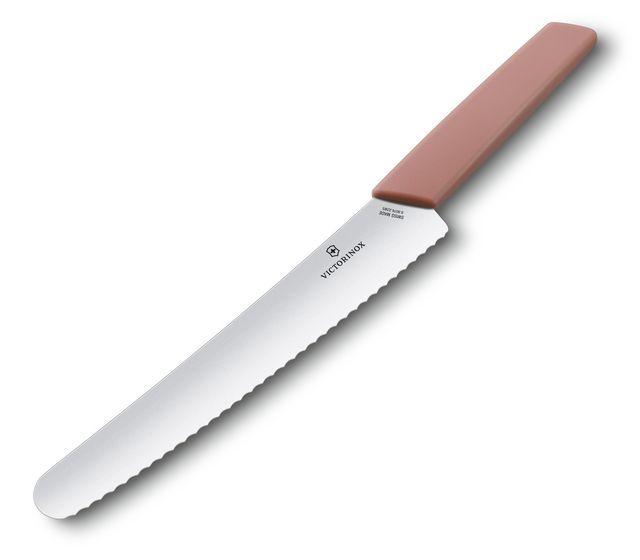Couteau à pain et pâtisseries Swiss Modern Victorinox (noyer) - Récompenses  Bnc