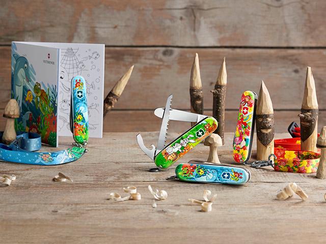 Couteau suisse pour enfant en plastique - Jouet Victorinox