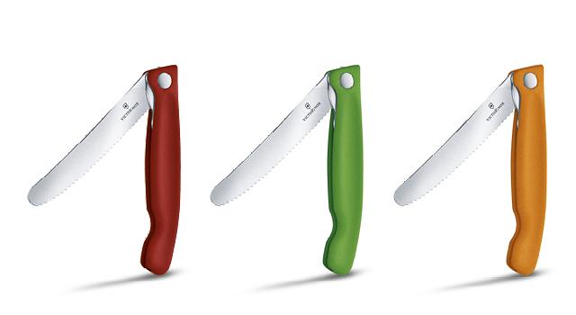 Swiss Classic Foldable Pairing Knives