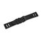 Black rubber strap with buckle