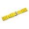 Yellow rubber strap with buckle